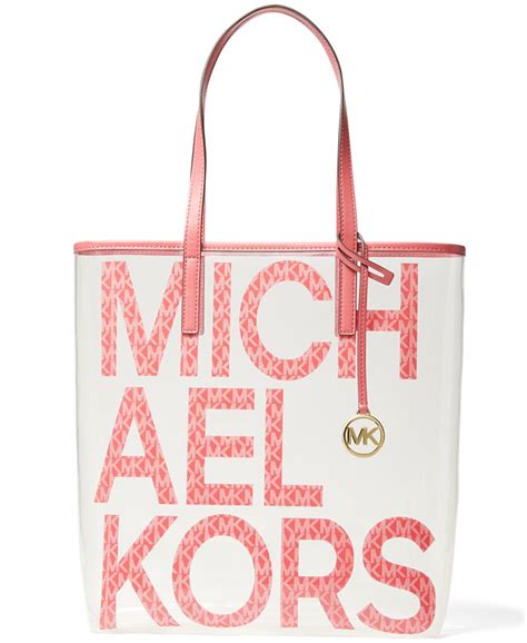 michael kors clear tote